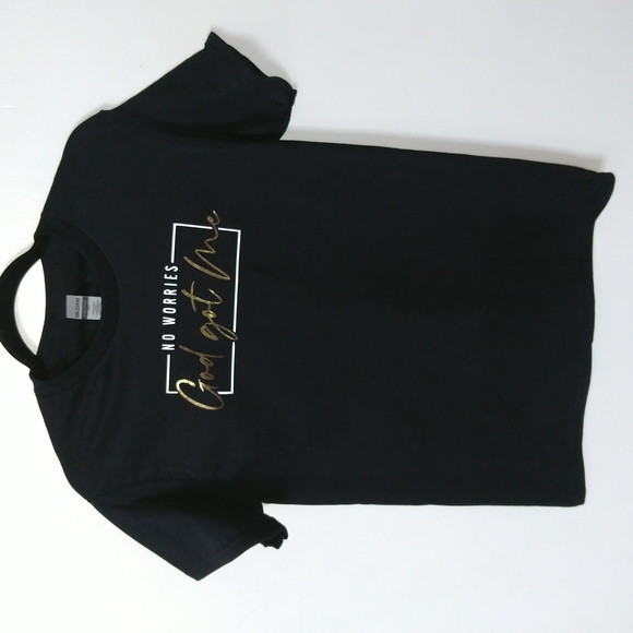 SBC's God Got Me Short Sleeve Crew Neck Black T-Shirt - Picture 3 of 4